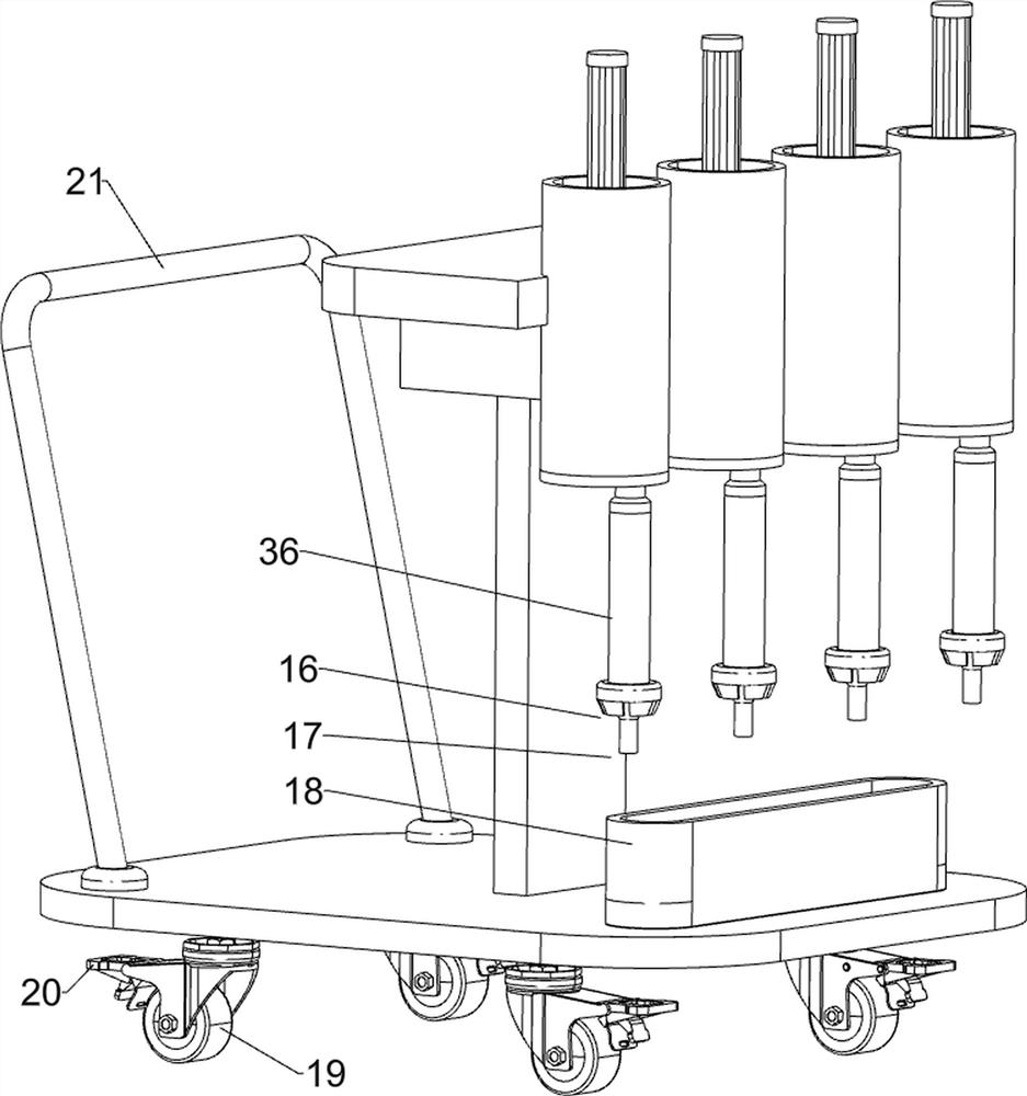 Water replenishing device for new energy lead-acid battery