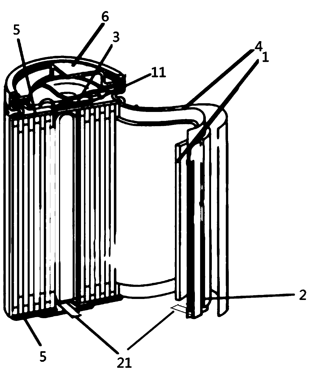 Negative pole piece, lithium ion battery and manufacturing method of lithium ion battery