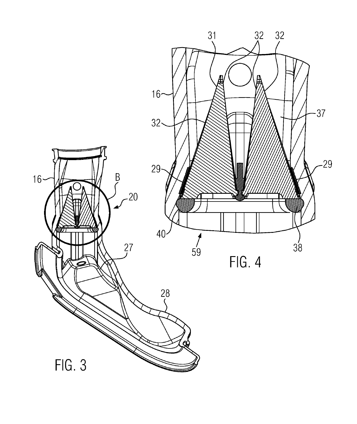 Inlet manifold arrangement for a four-stroke combustion engine