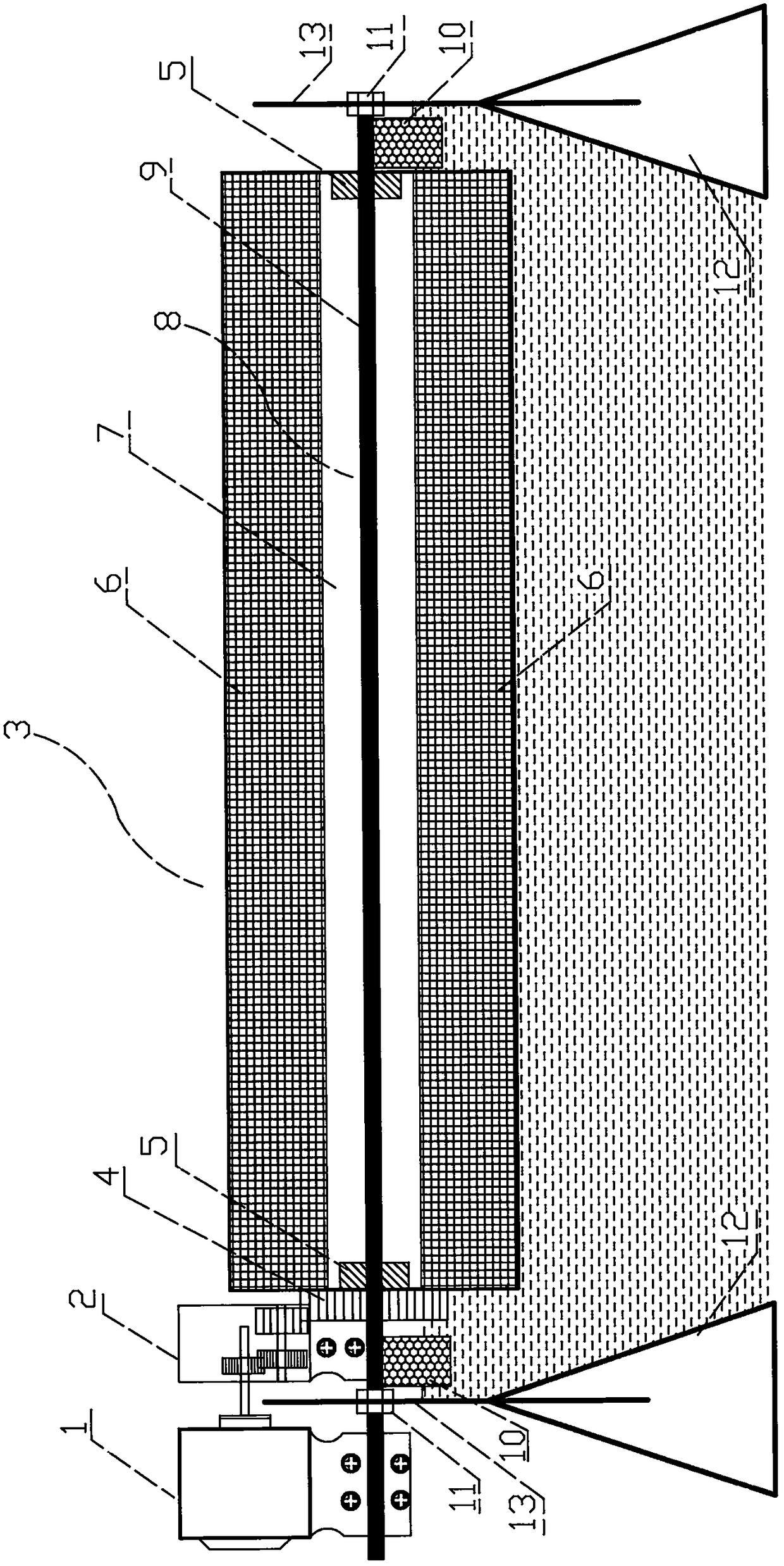 Dam-free water flow turbine power generation system