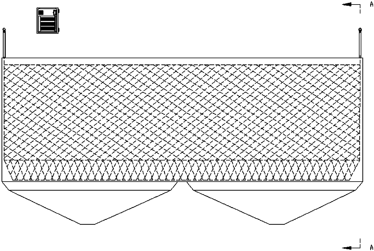 Automatic hoisting and farming-fishing integrated device