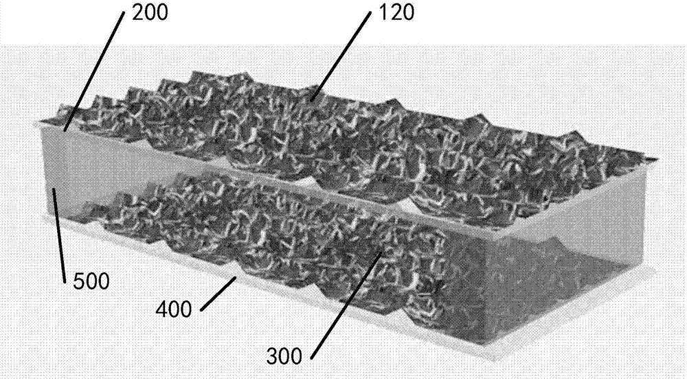 Friction generator based on folded conductive film, preparation method thereof, and integrated structure