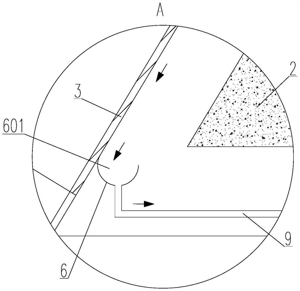 Centrifugal desorption type air water production tower