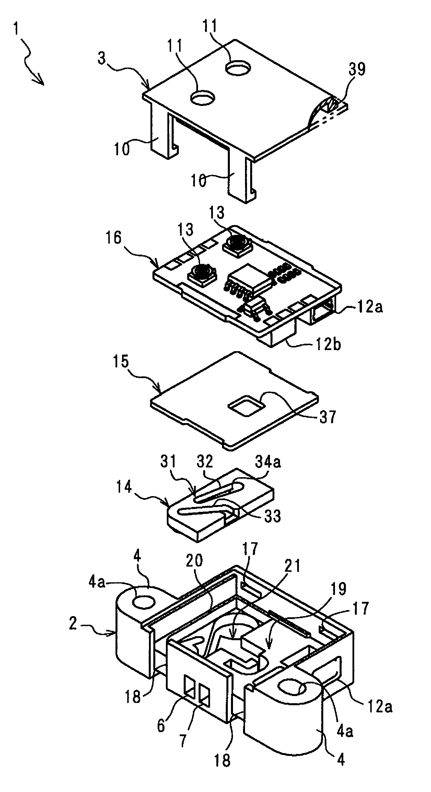 Flow velocity measuring device