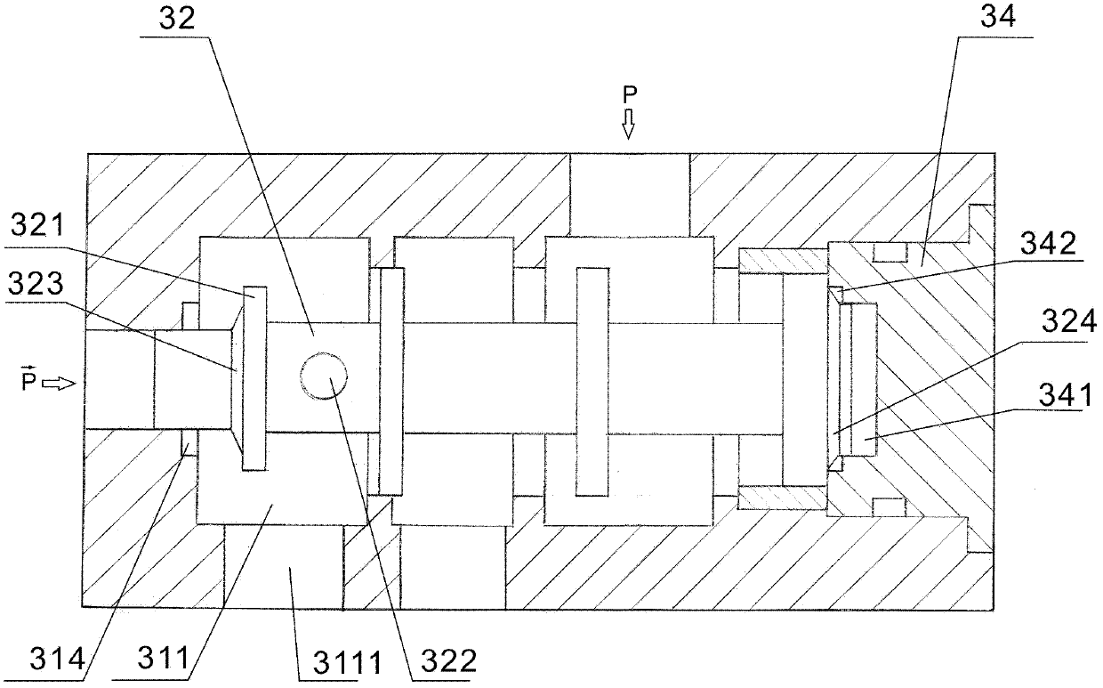 Hydraulic gadder and oil distribution sliding valve thereof