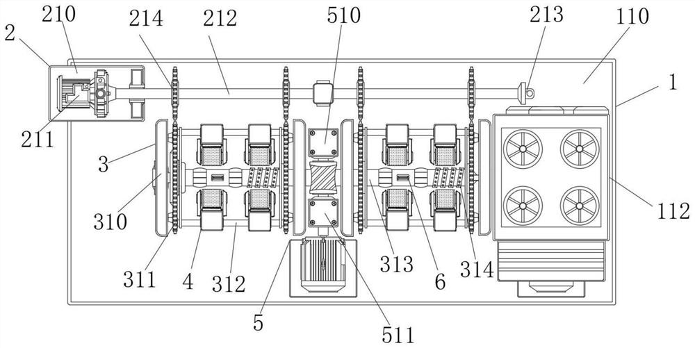 Scaffold short pipe rust removal device for constructional engineering and using method thereof