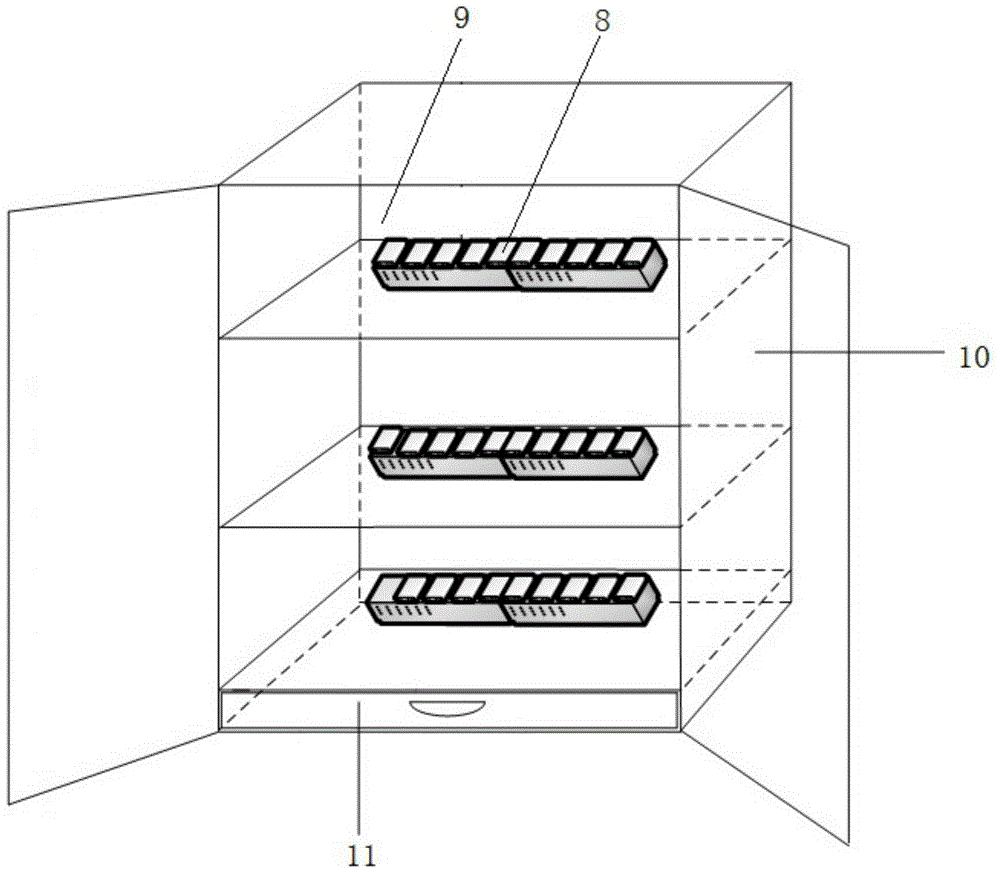 An intelligent iris recognition gun cabinet control system