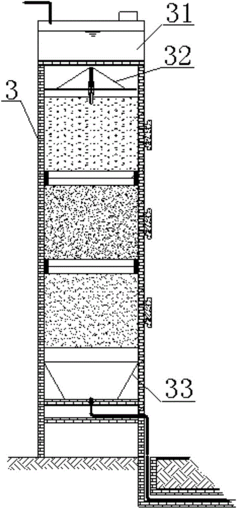 Livestock and poultry wastewater treatment system and treatment method using system