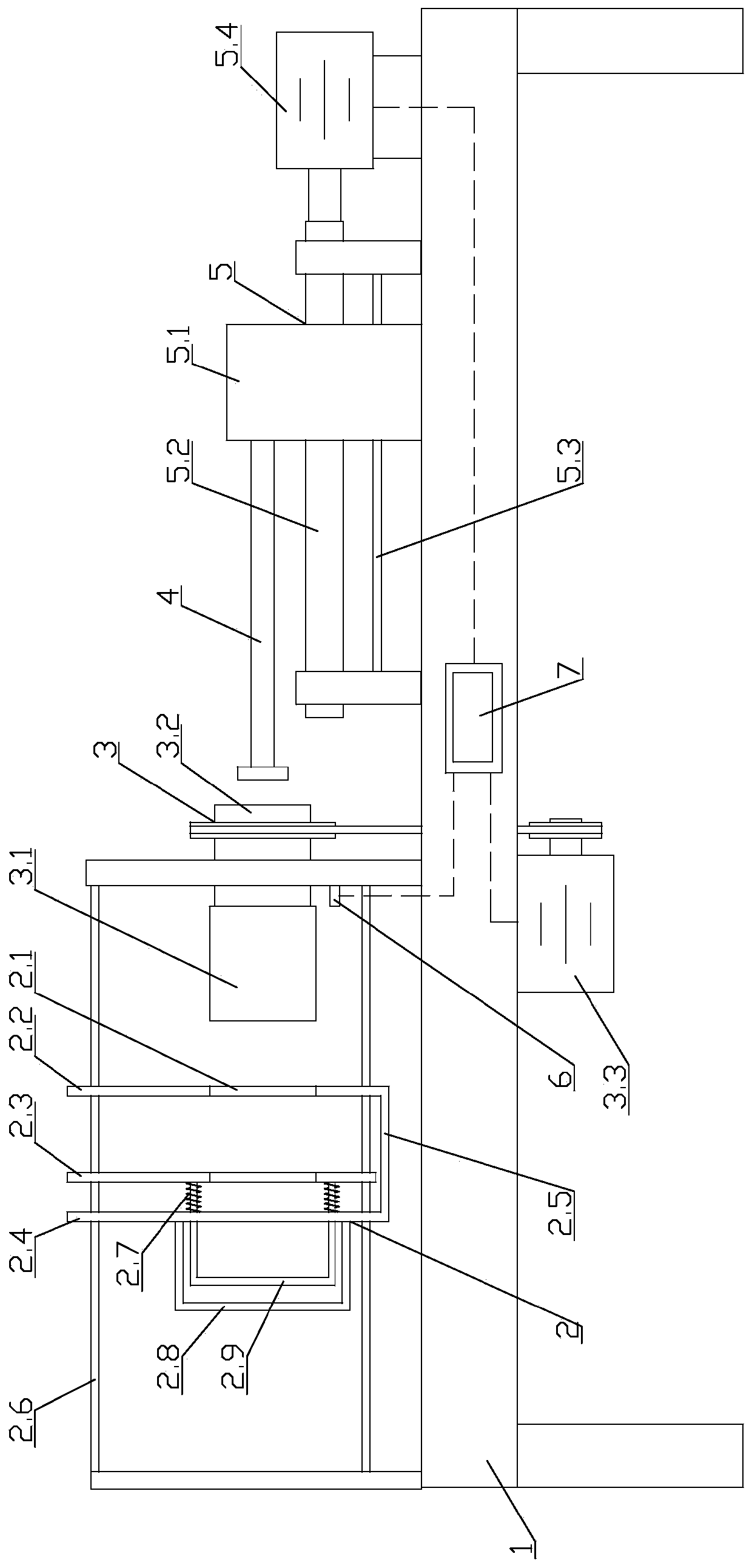 Plate sampling machine