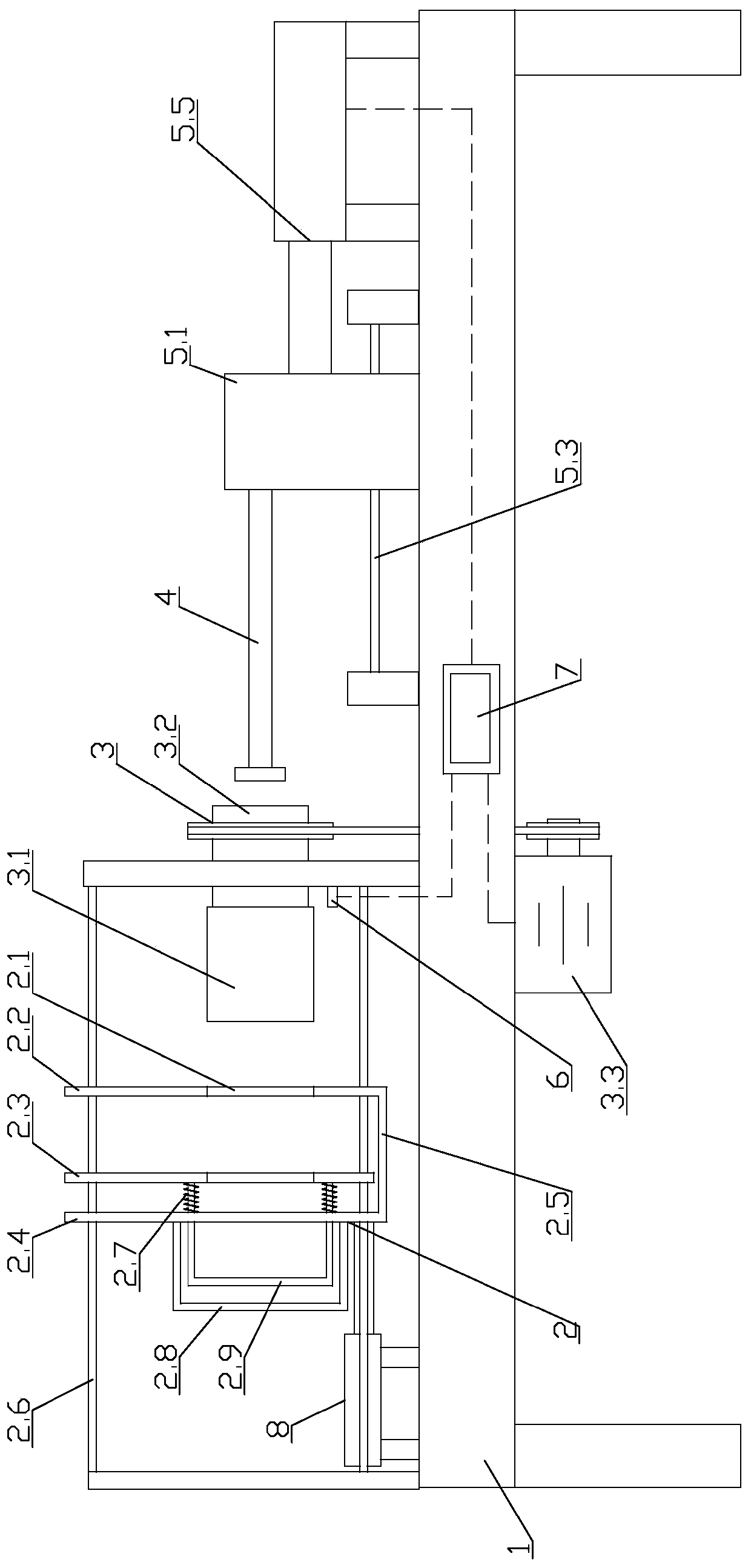 Plate sampling machine