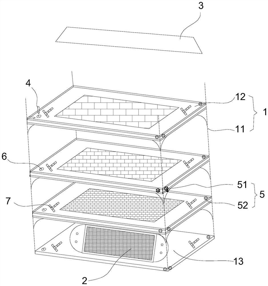 Preparation device and preparation method of mixed wettability sandstone microscopic model