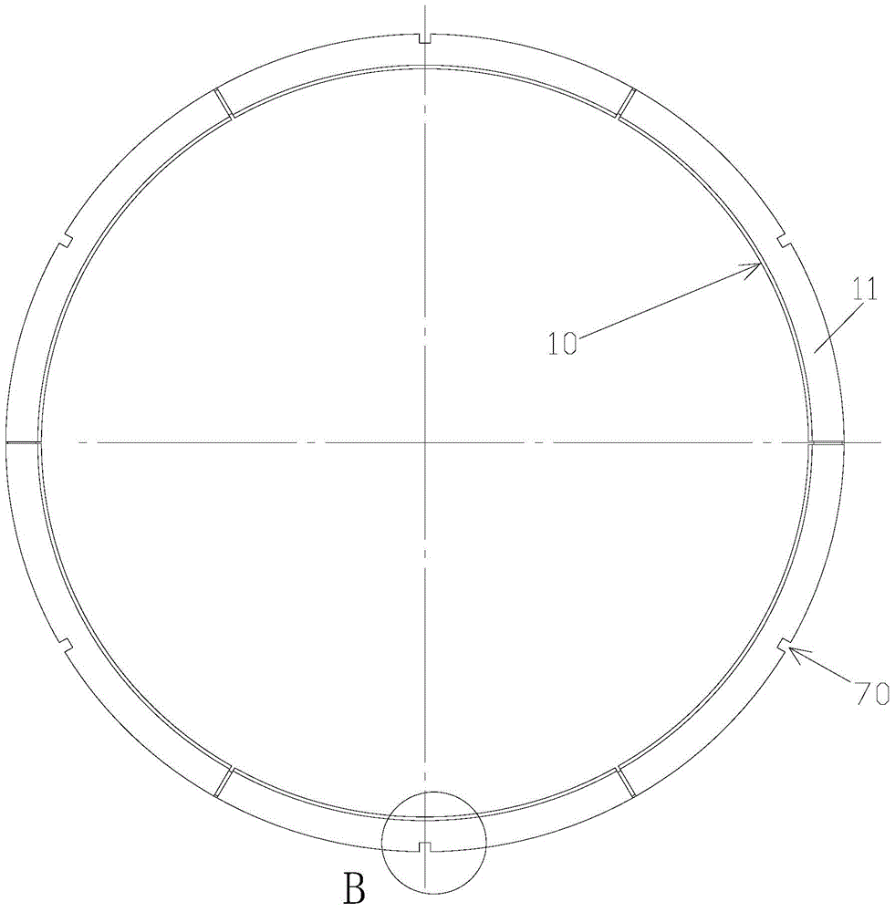 Sealing ring and gas turbine with same