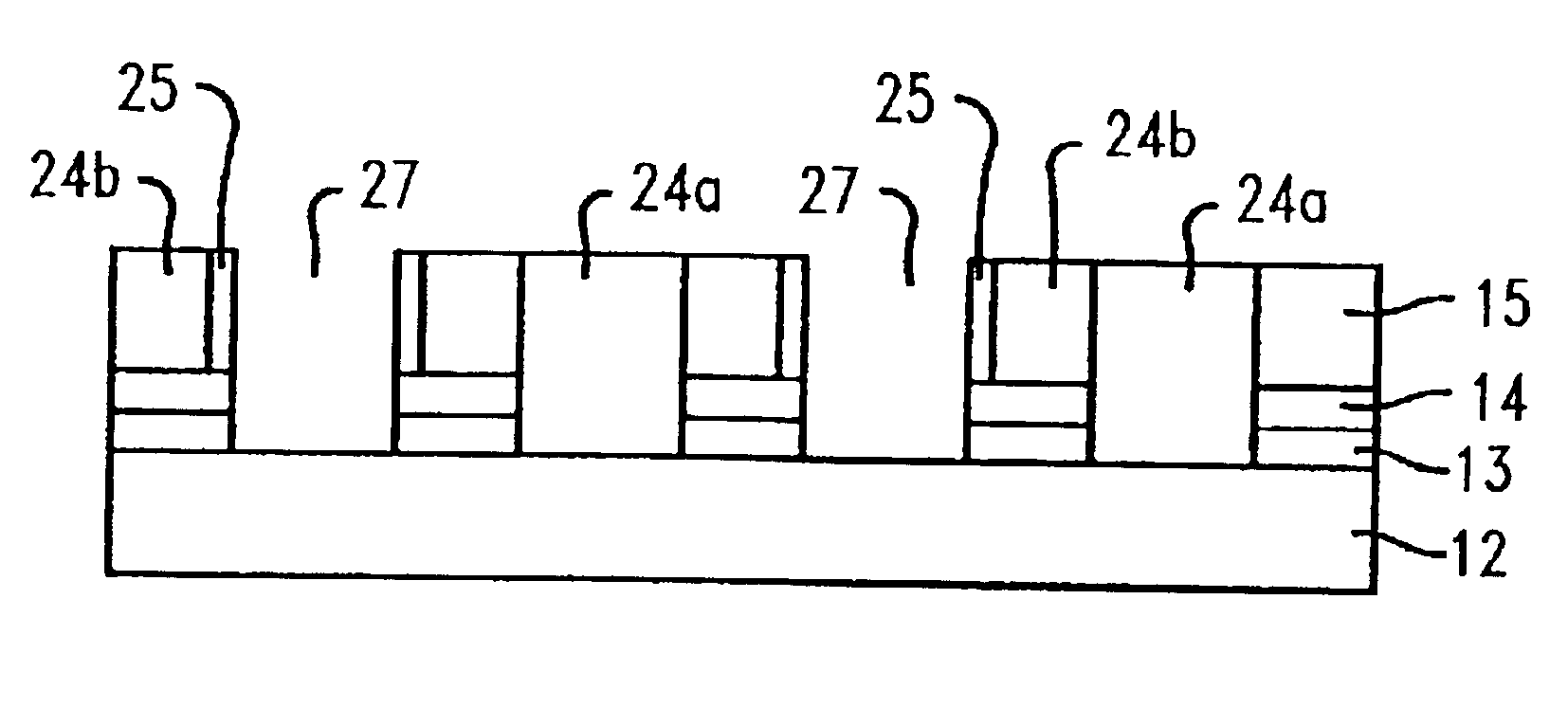 Self-aligned alternating phase shift mask patterning process