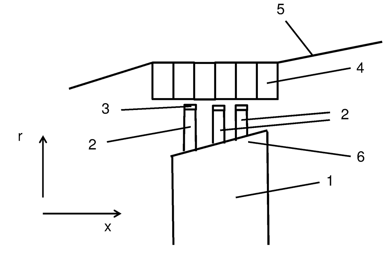 Sealing fin armoring and method for the production thereof