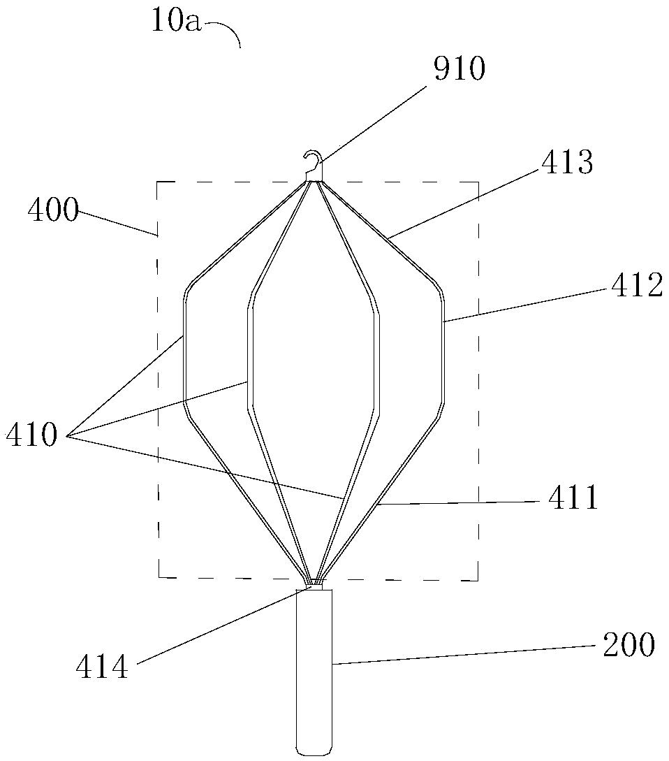 Auxiliary occlusion device used for aortic valve insufficiency