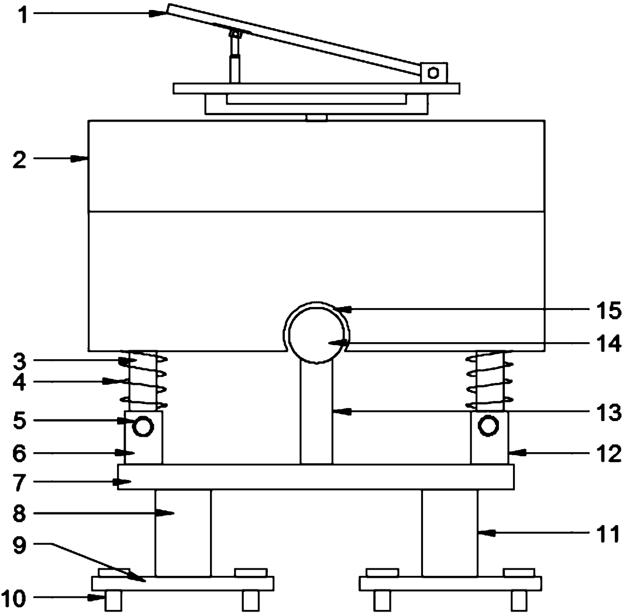 High-efficiency photovoltaic power generation device capable of prolonging service life