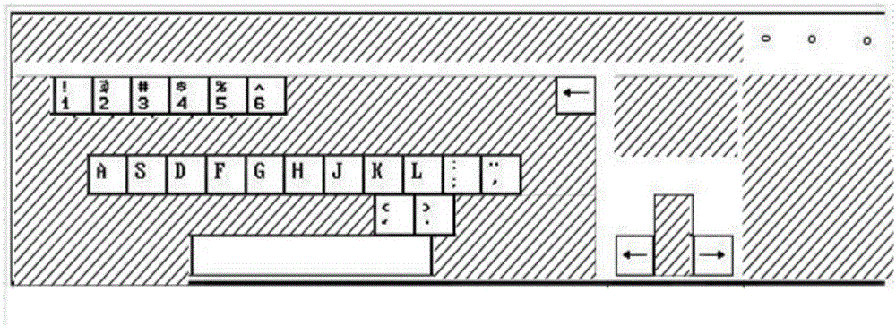 Ten-key Chinese character input method and keyboard