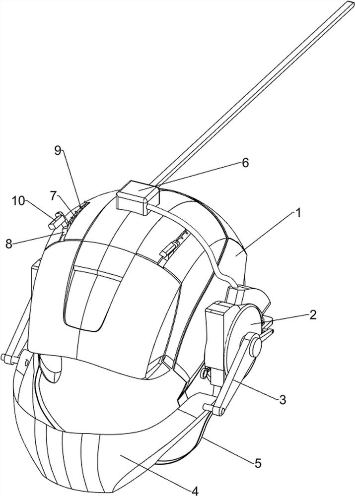 Novel anti-infection isolation cap