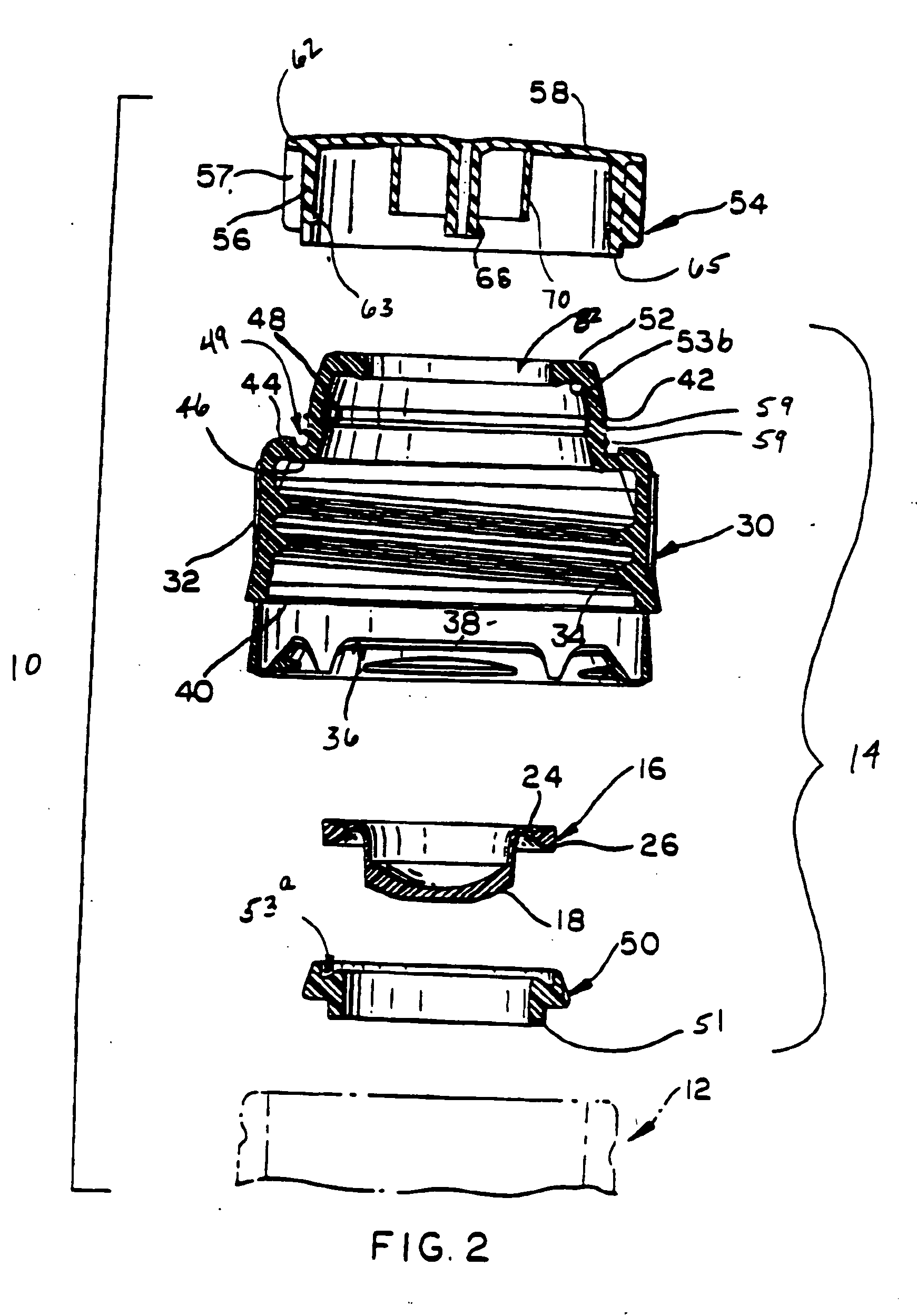 Cover for dispensing closure with pressure actuated valve