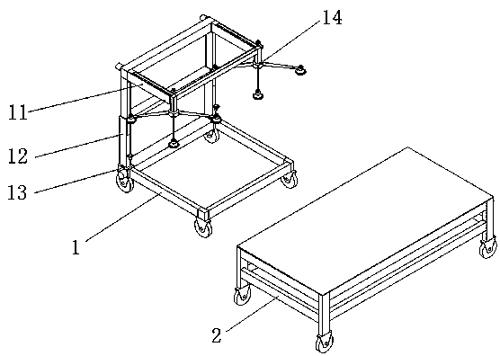 A plate conveying device