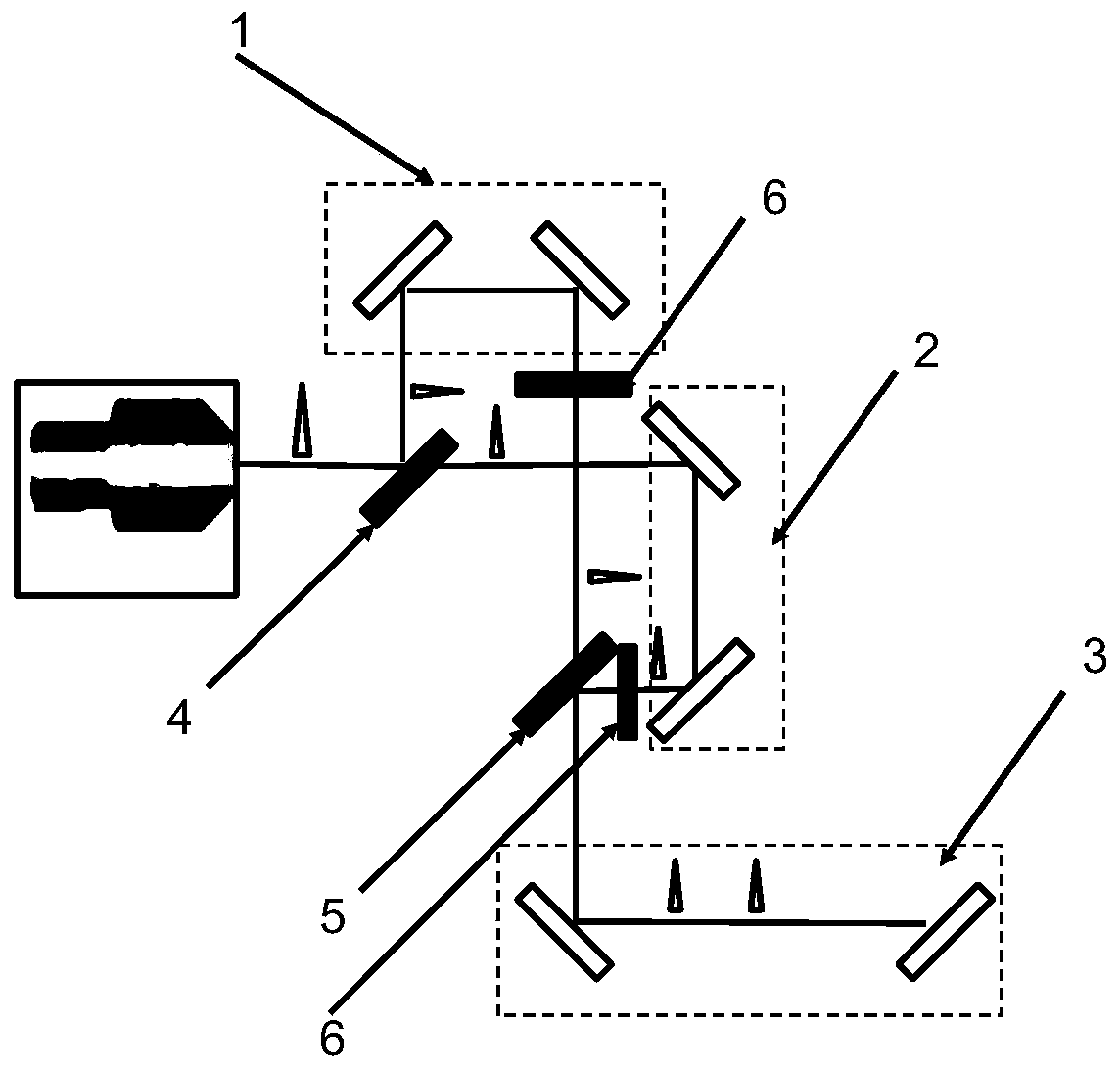 Femtosecond laser time shaping pulse active regulation and control method for realizing near field nanometer focusing