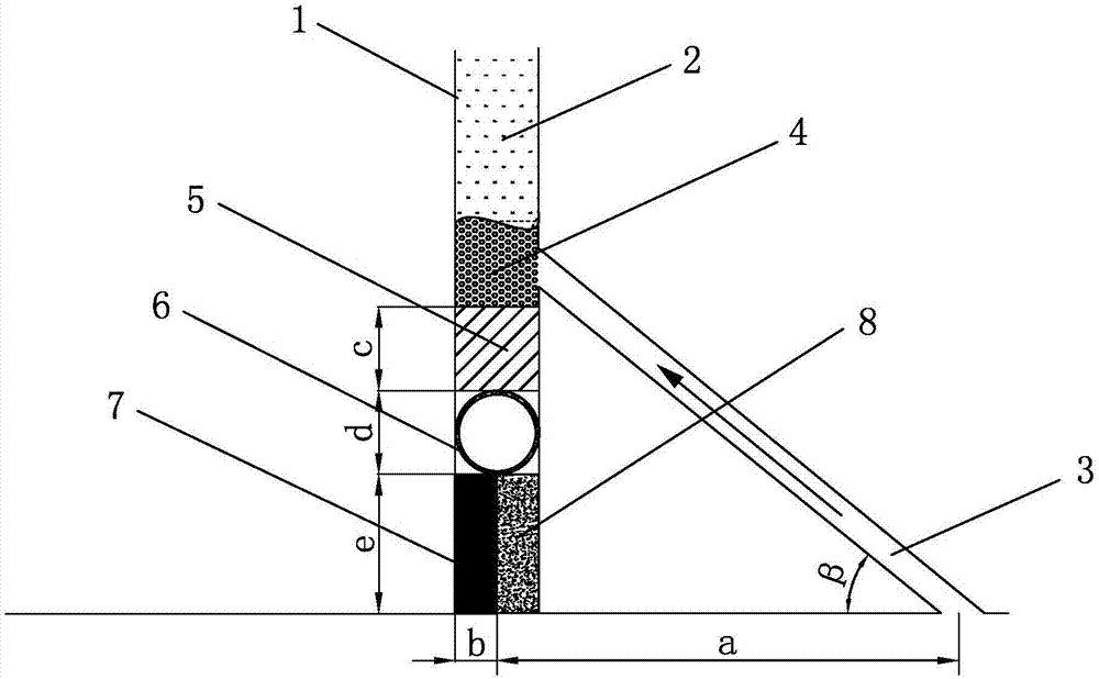 Elastic grouting counter-pressure sealing structure of expansion joint and construction method of elastic grouting counter pressure sealing structure