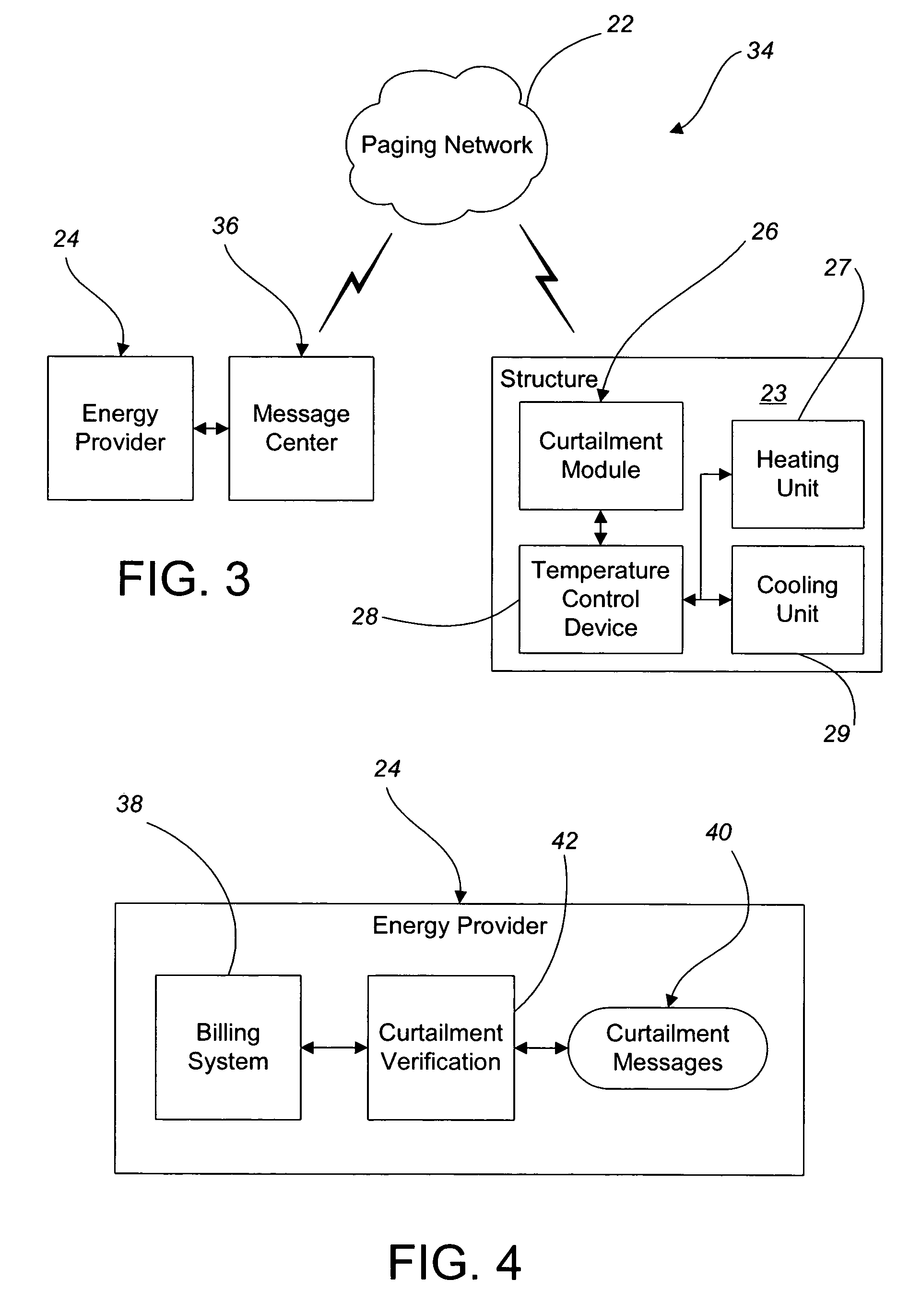 Tone generating electronic device with paging module for verification of energy curtailment