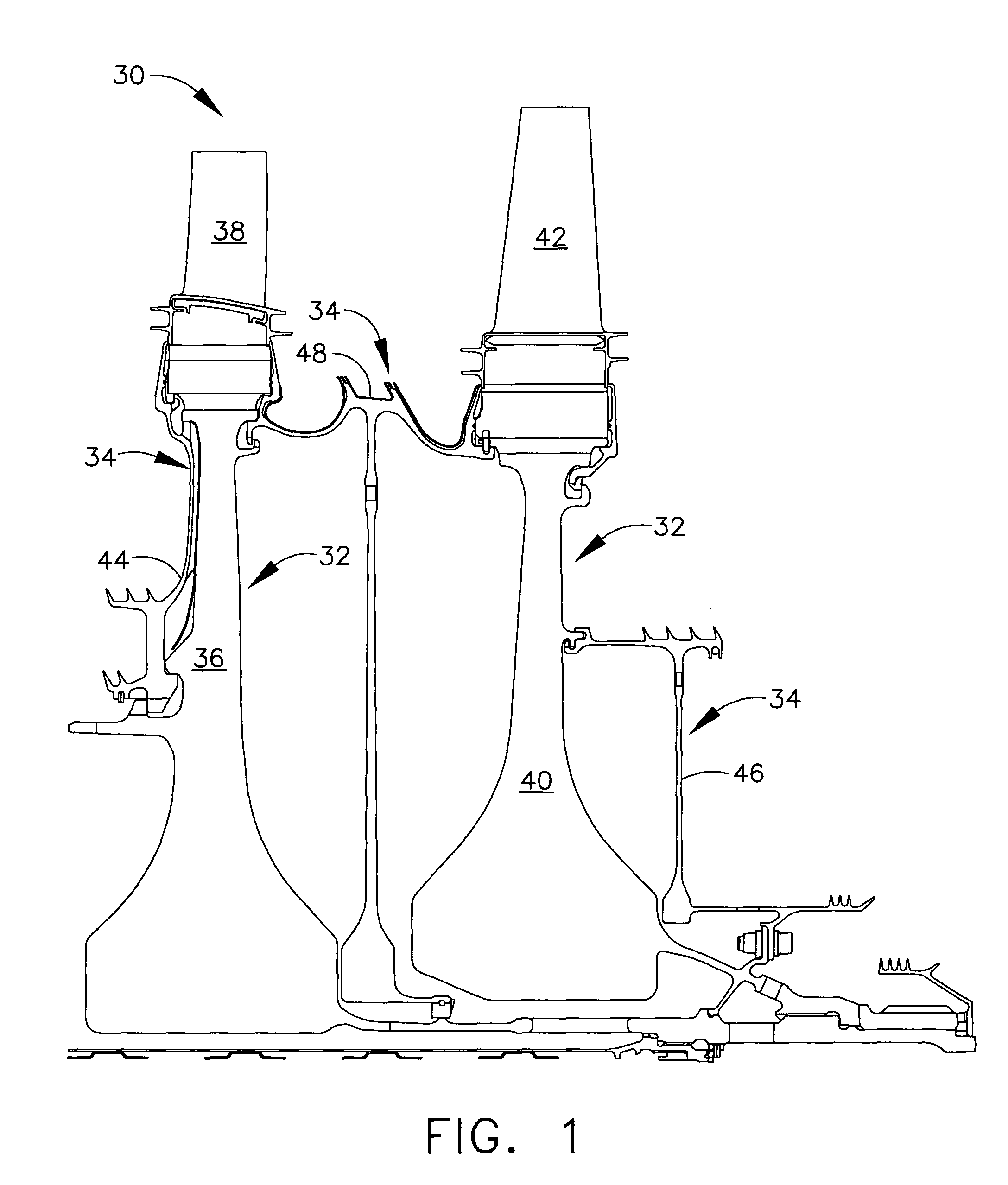 Aluminide or chromide coating of turbine engine rotor component