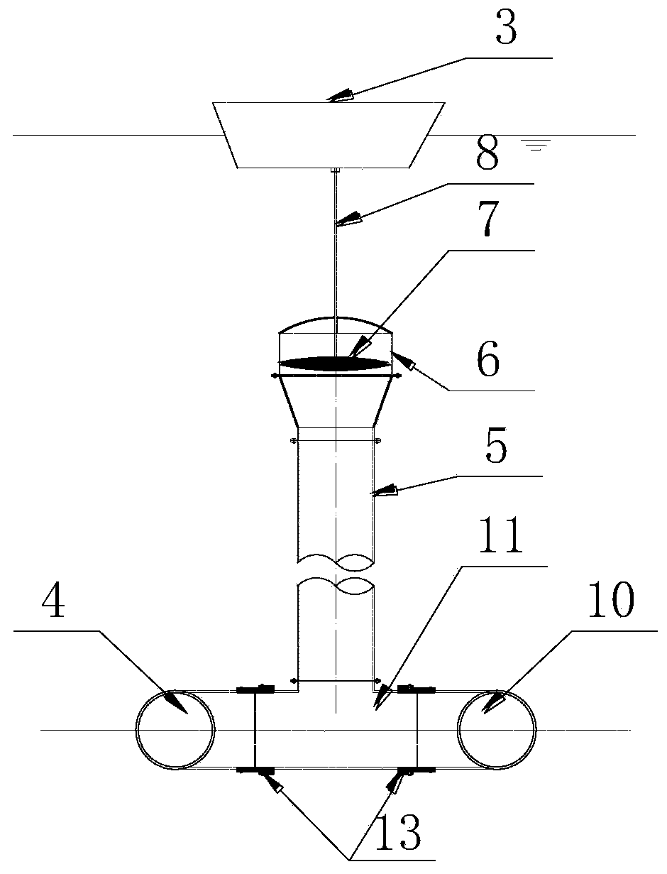 Automatic water intake device for ecological flow