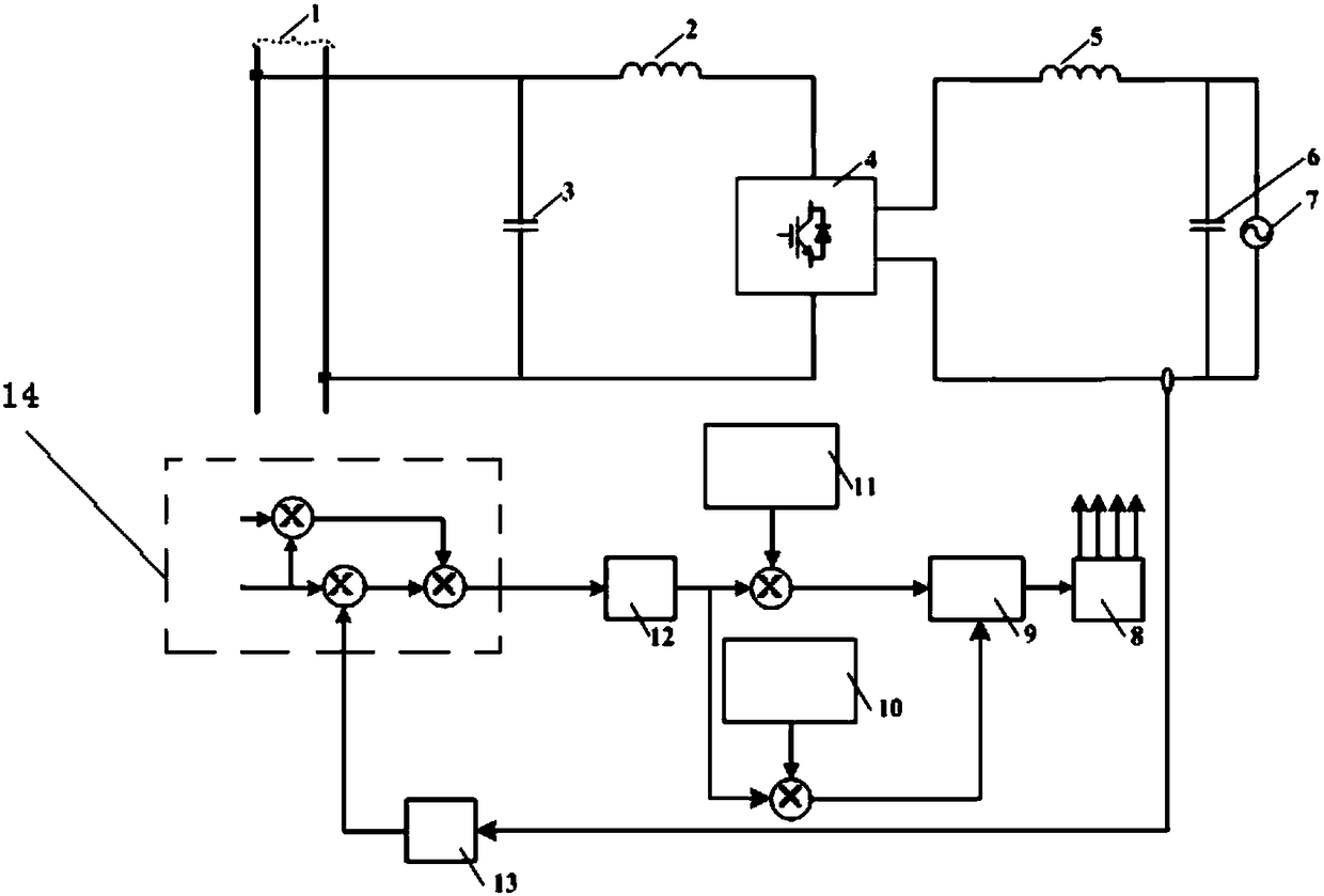 Current control system and method for grid-connected converter of DC micro-grid