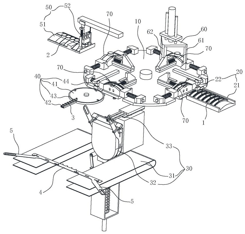 Safety helmet side hoop assembly device