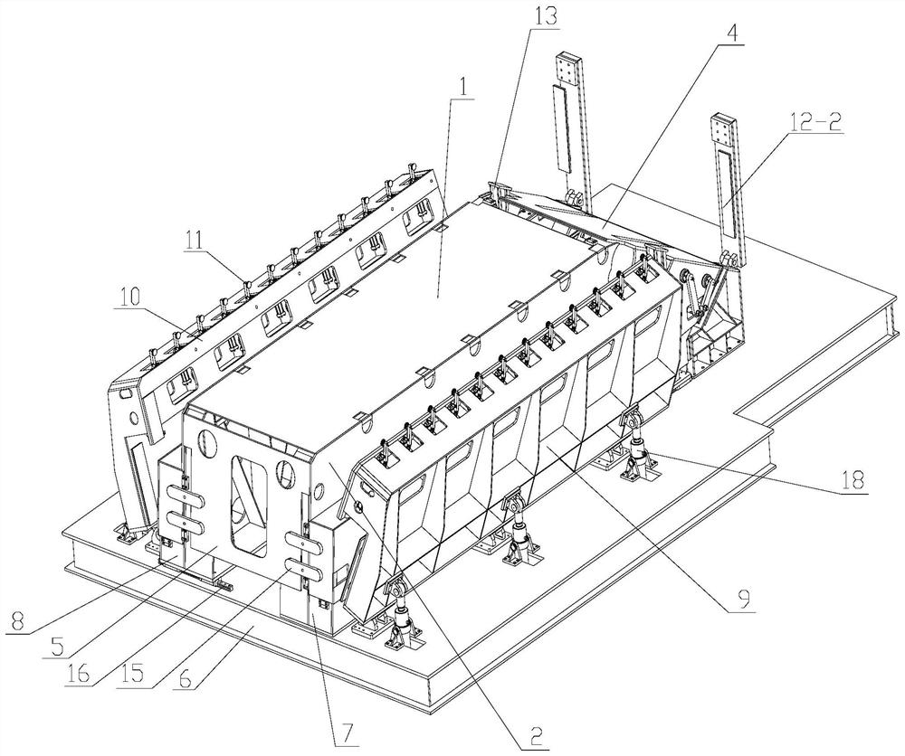 Armored car body welding tool