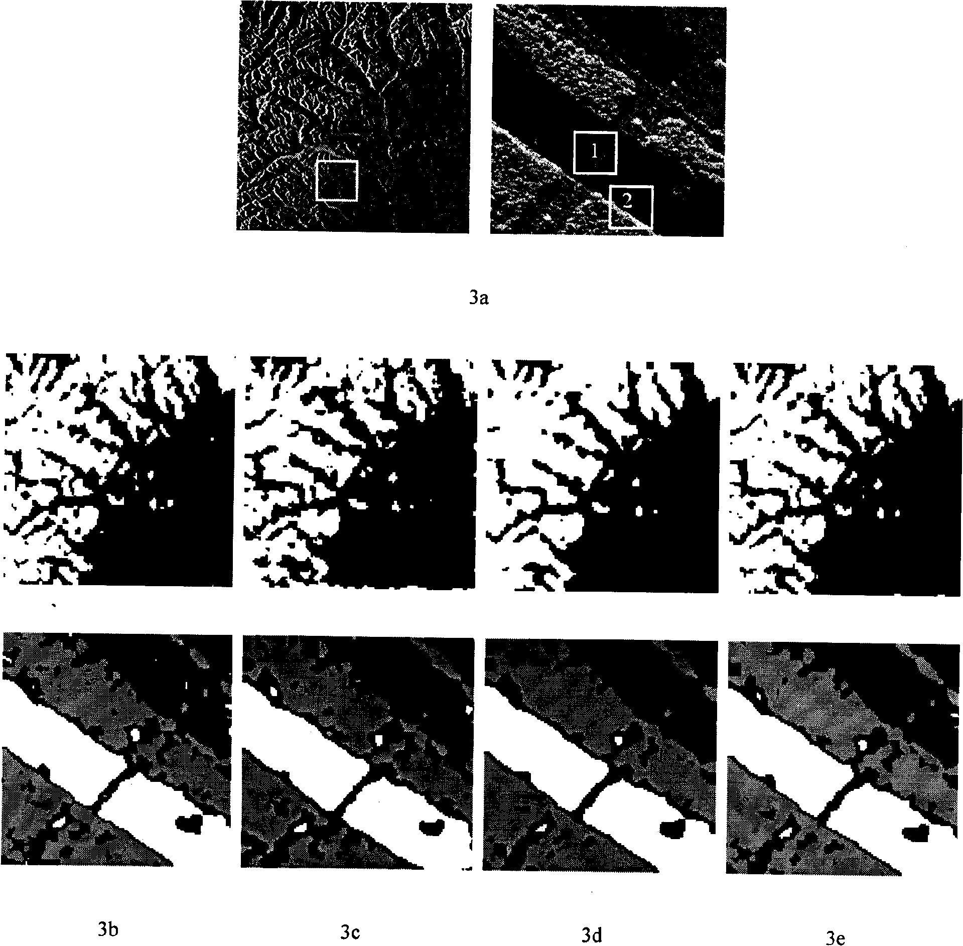 Multiscale SAR image segmentation method based on semi-supervised learning