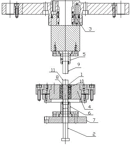 A forming device and method for a thin-walled sleeve-like magnetic material