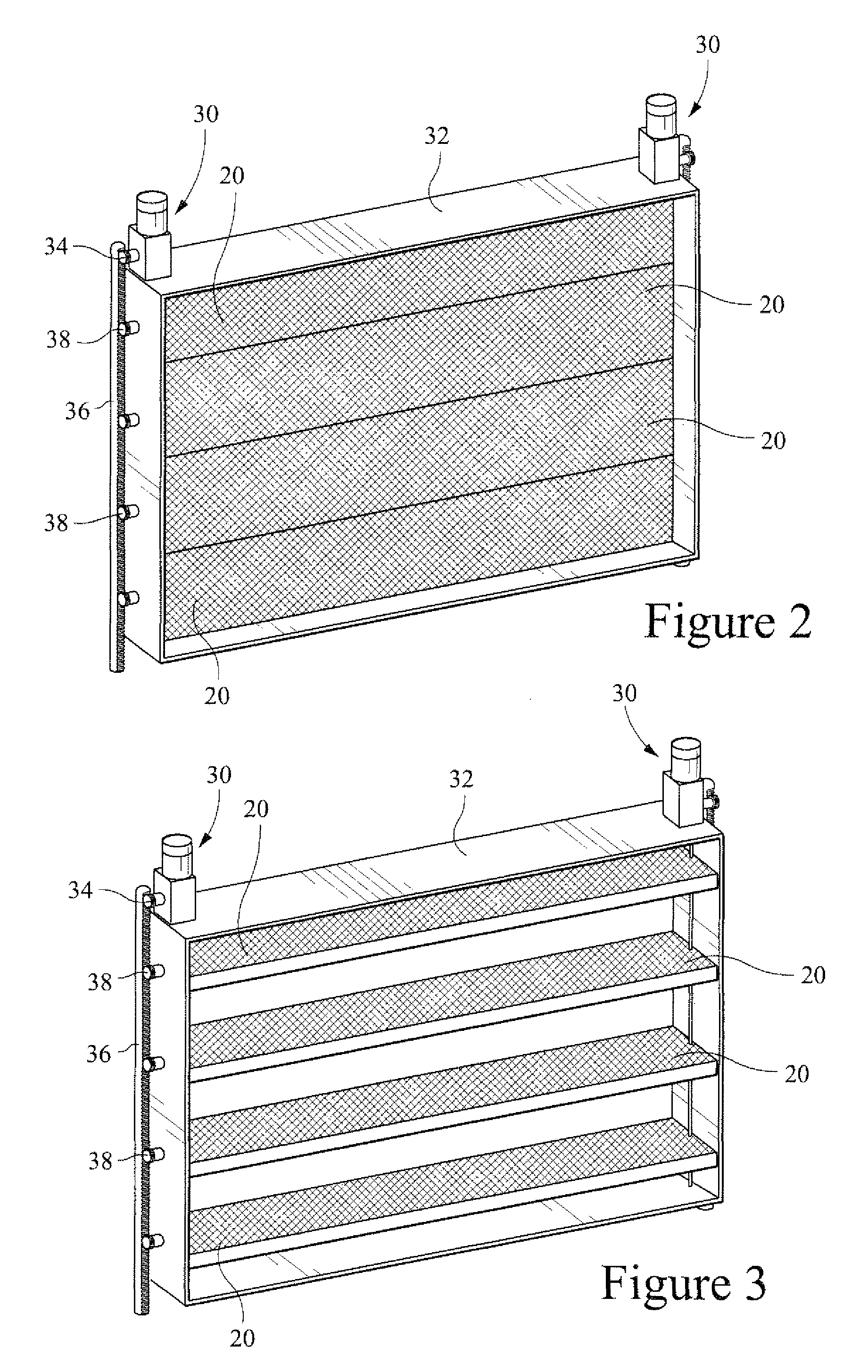 Retractable gas turbine inlet coils