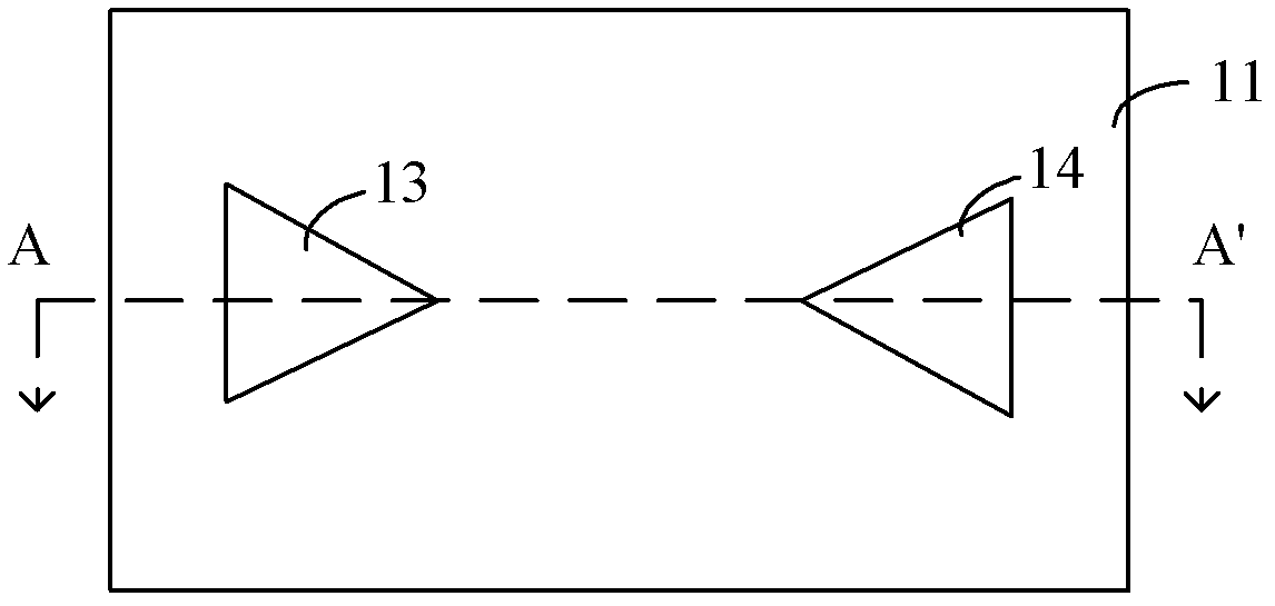 Isolated gate controlled transverse field emission transistor and driving method thereof