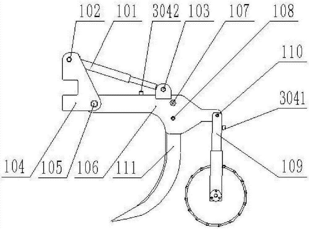 Self-induced vibration subsoiler and deep tillage measuring and control method