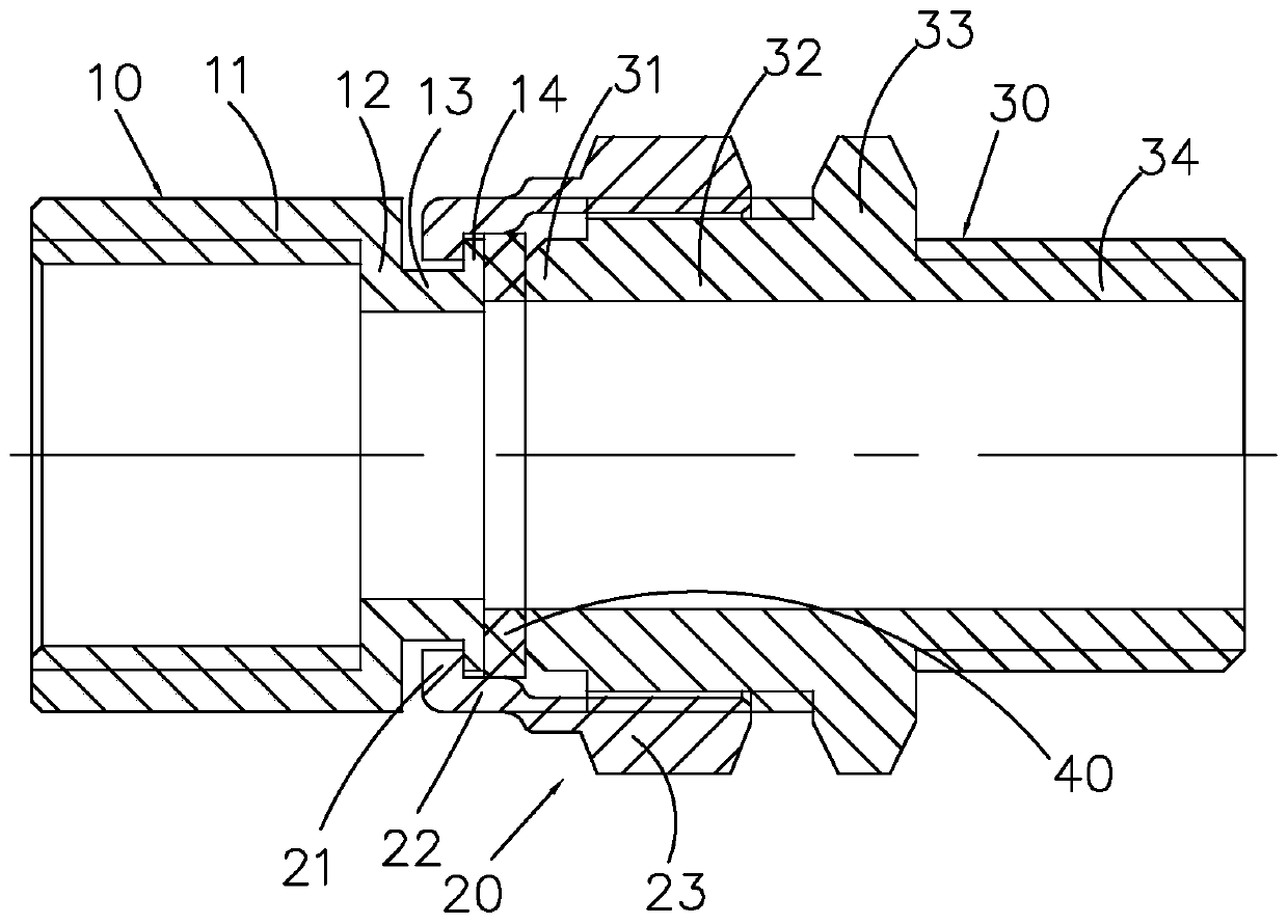 Explosion-proof union and its connection nut installation method