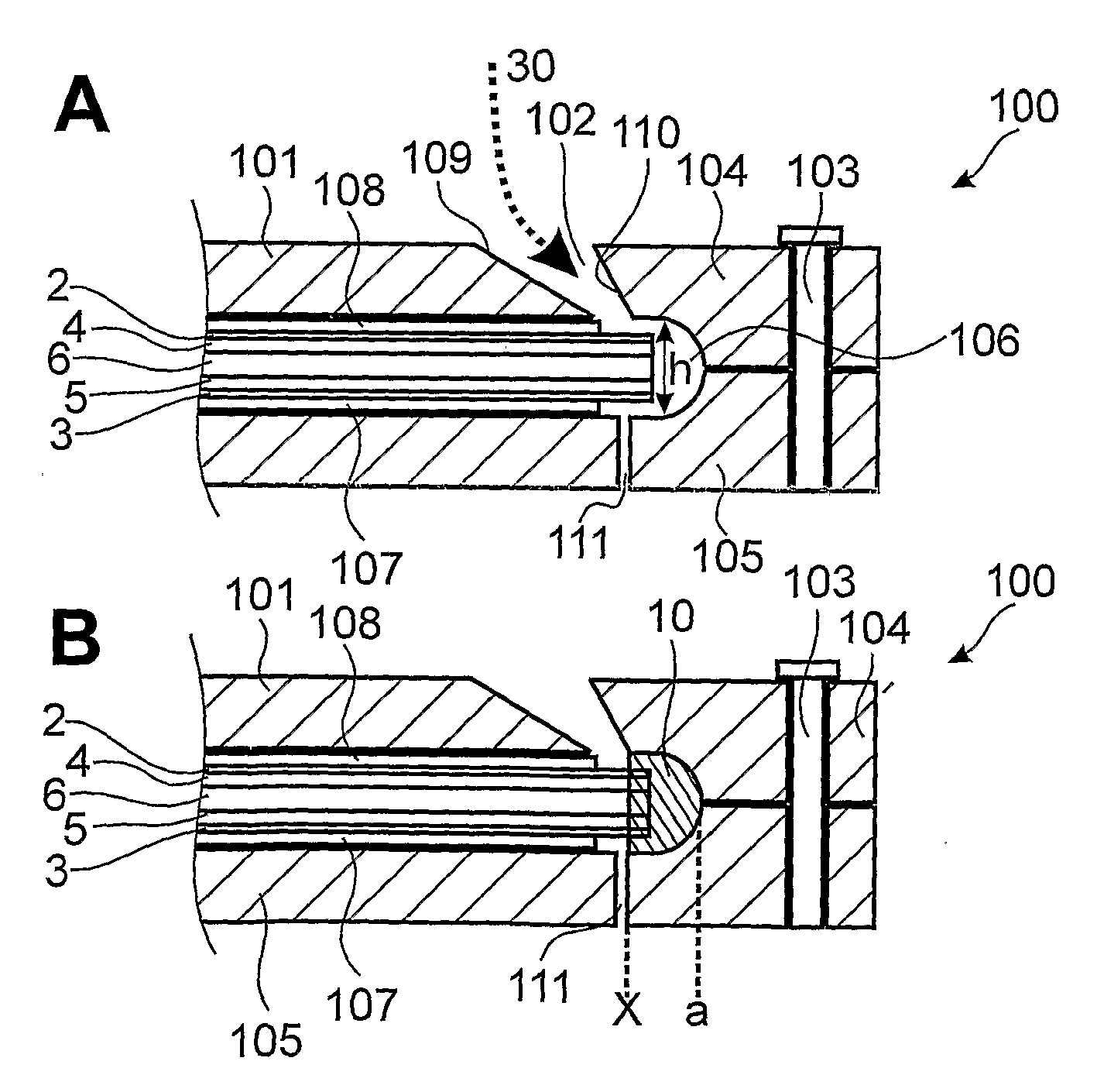 Centrifugal casting method for forming a frame and defining mould therefor