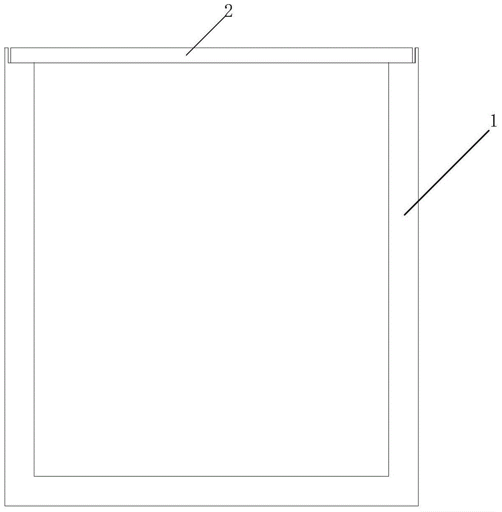 Tunnel central ditch, single body thereof and method for manufacturing single body