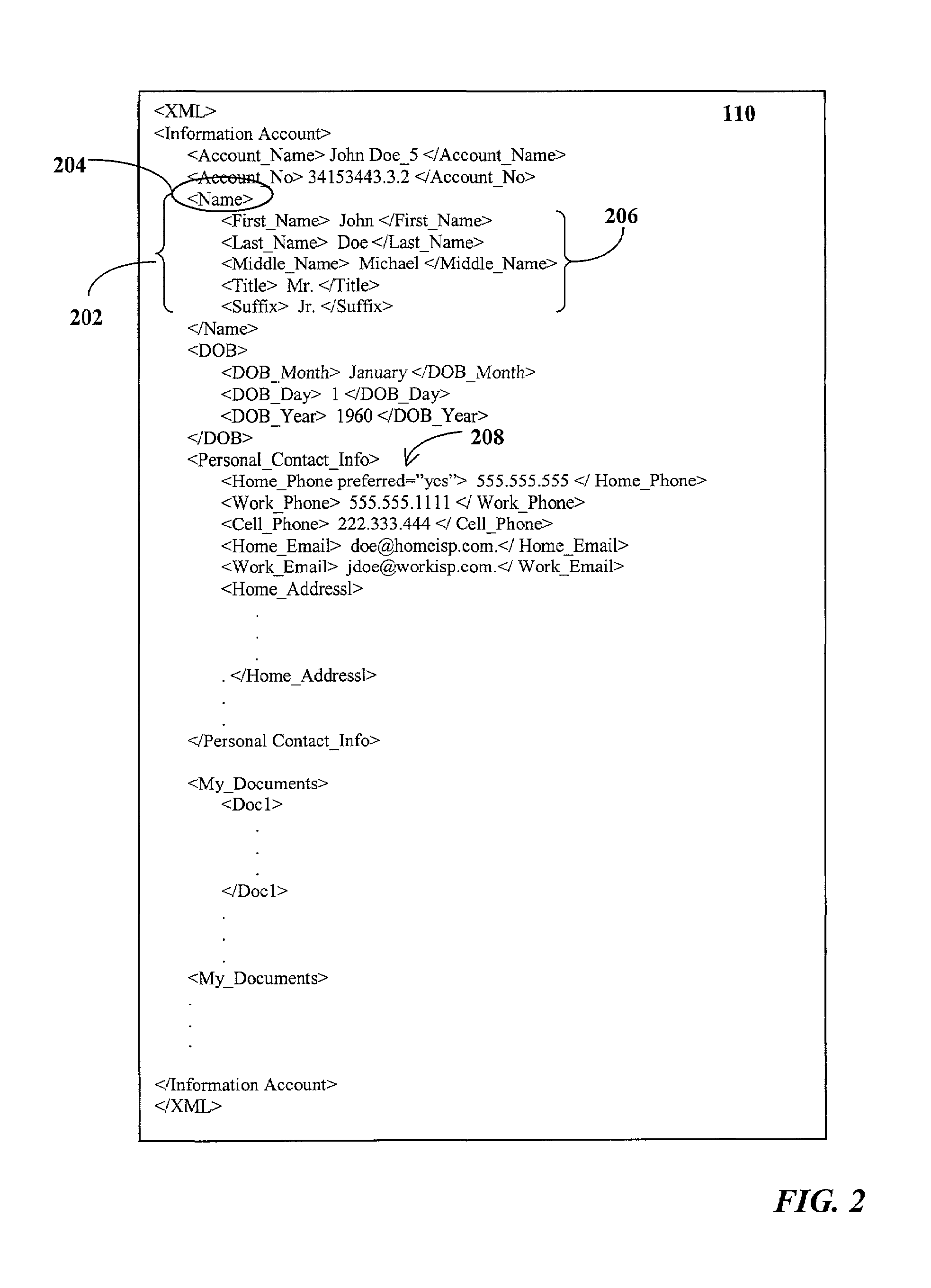 Consumer-controlled limited and constrained access to a centrally stored information account