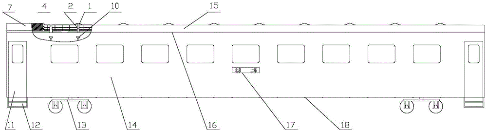 Kinetic-static energy conversion type fresh air system