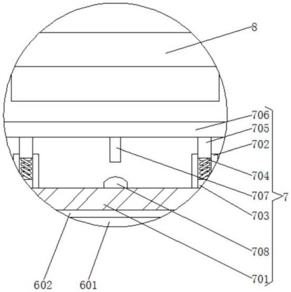 Circulating raisin winnowing device and method based on power swaying and power shaking