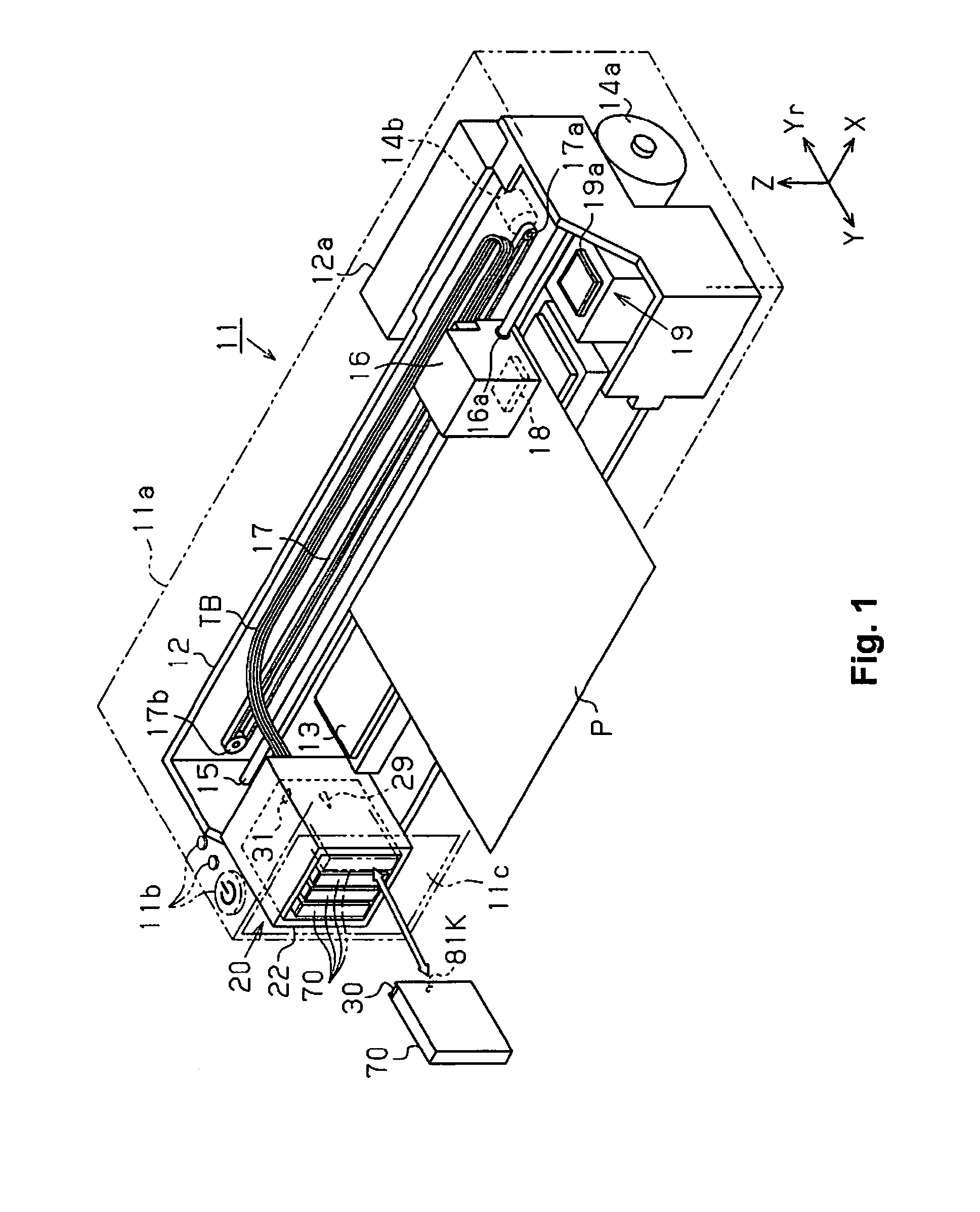 Liquid housing container recycling method, and liquid housing container