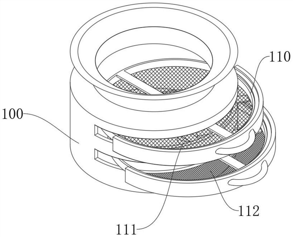 Rolling type artichoke screening device based on gravity of conical base