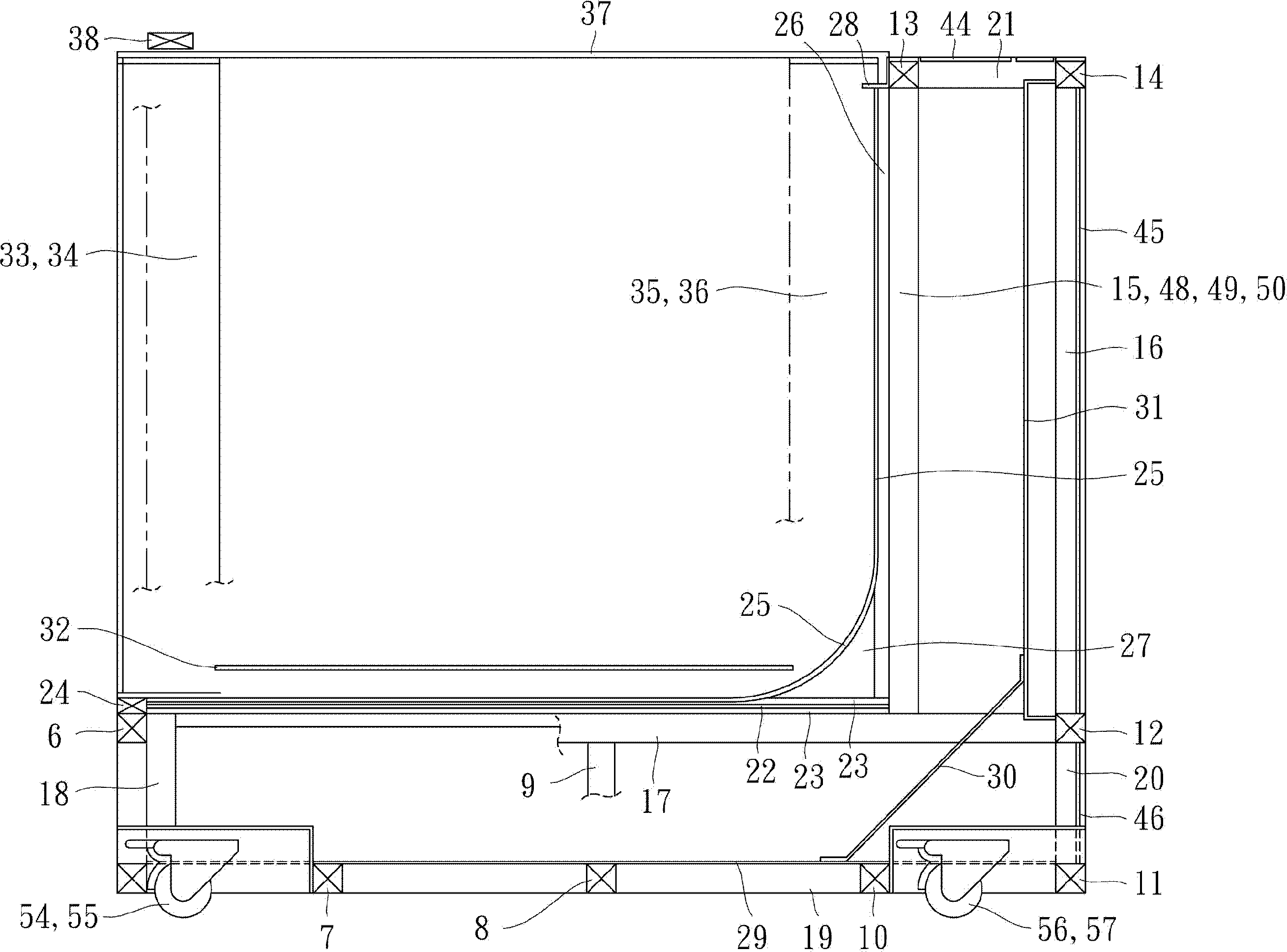 Photostudio with turntable driving mechanism