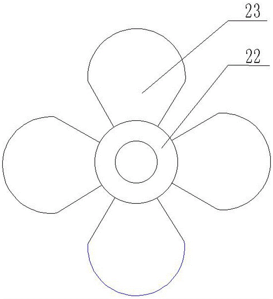 Vertical sludge drying, gasifying and incinerating integrated treatment device and method