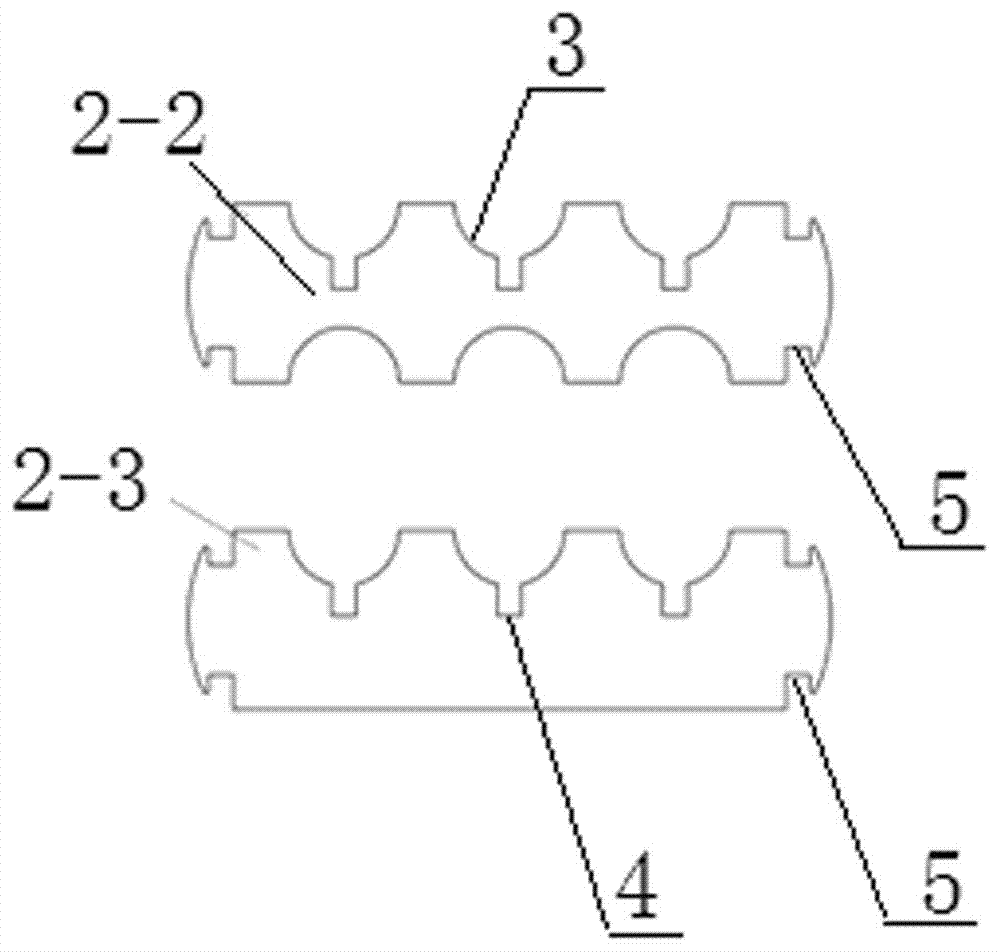 Latch connection type spliced red wine rack