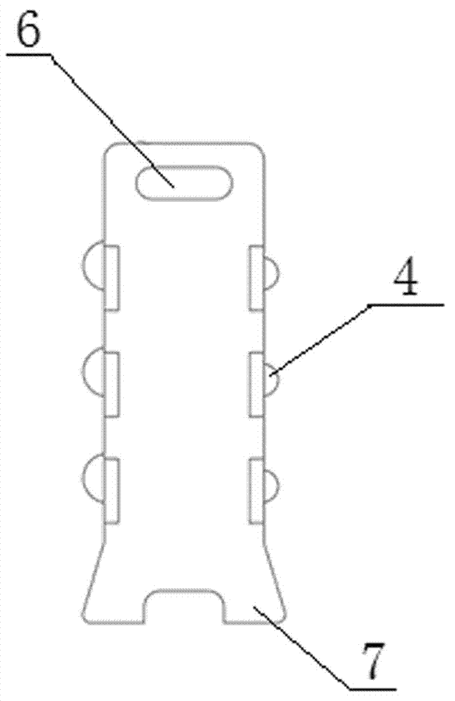 Latch connection type spliced red wine rack