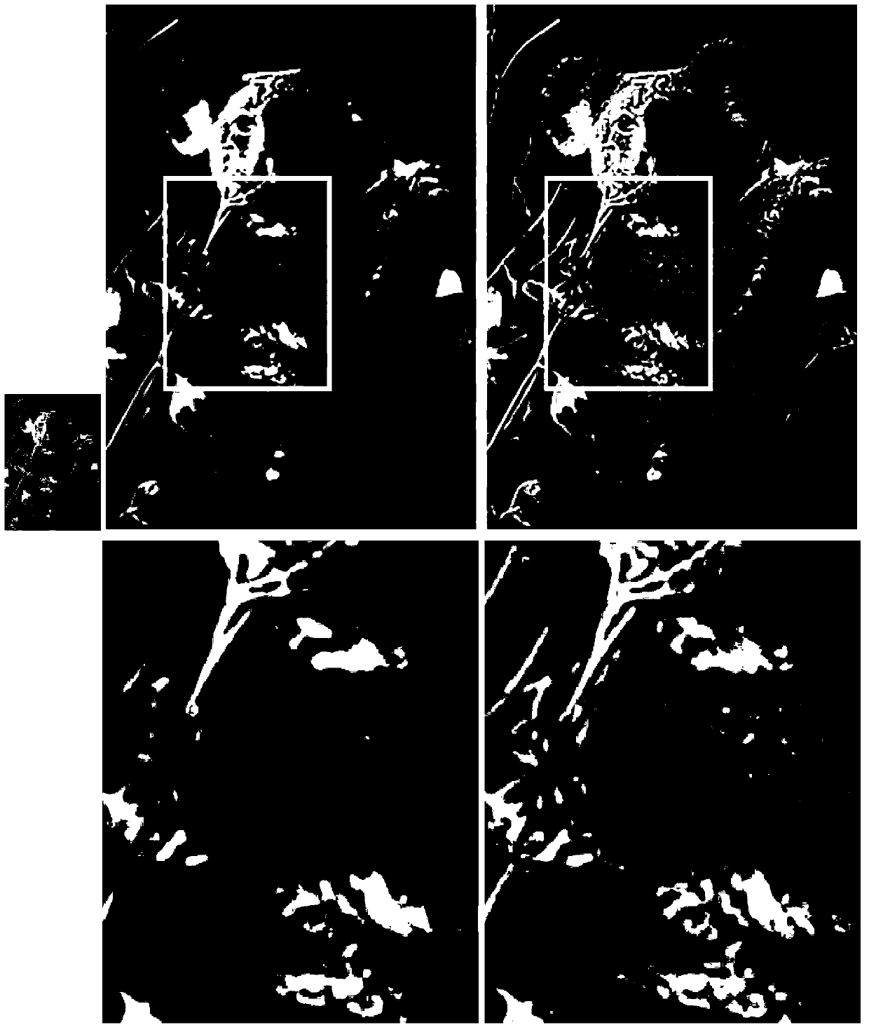 Method for super-resolution of image and video based on fractal analysis, and method for enhancing super-resolution of image and video